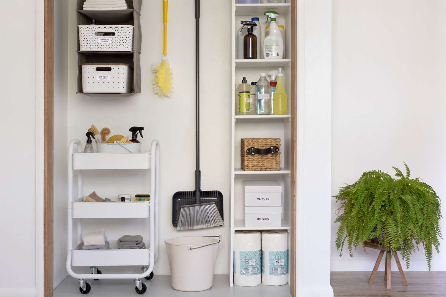 Cleaning Supply Organization Ideas for More Efficient Cleaning